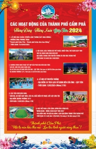 Các hoạt động Mừng Đảng - Mừng Xuân Giáp Thìn 2024 trên địa bàn thành phố Cẩm Phả 