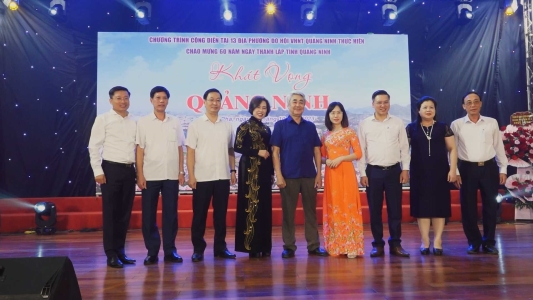 Chương trình nghệ thuật “Khát vọng Quảng Ninh” Chào mừng 60 năm Ngày thành lập tỉnh Quảng Ninh 